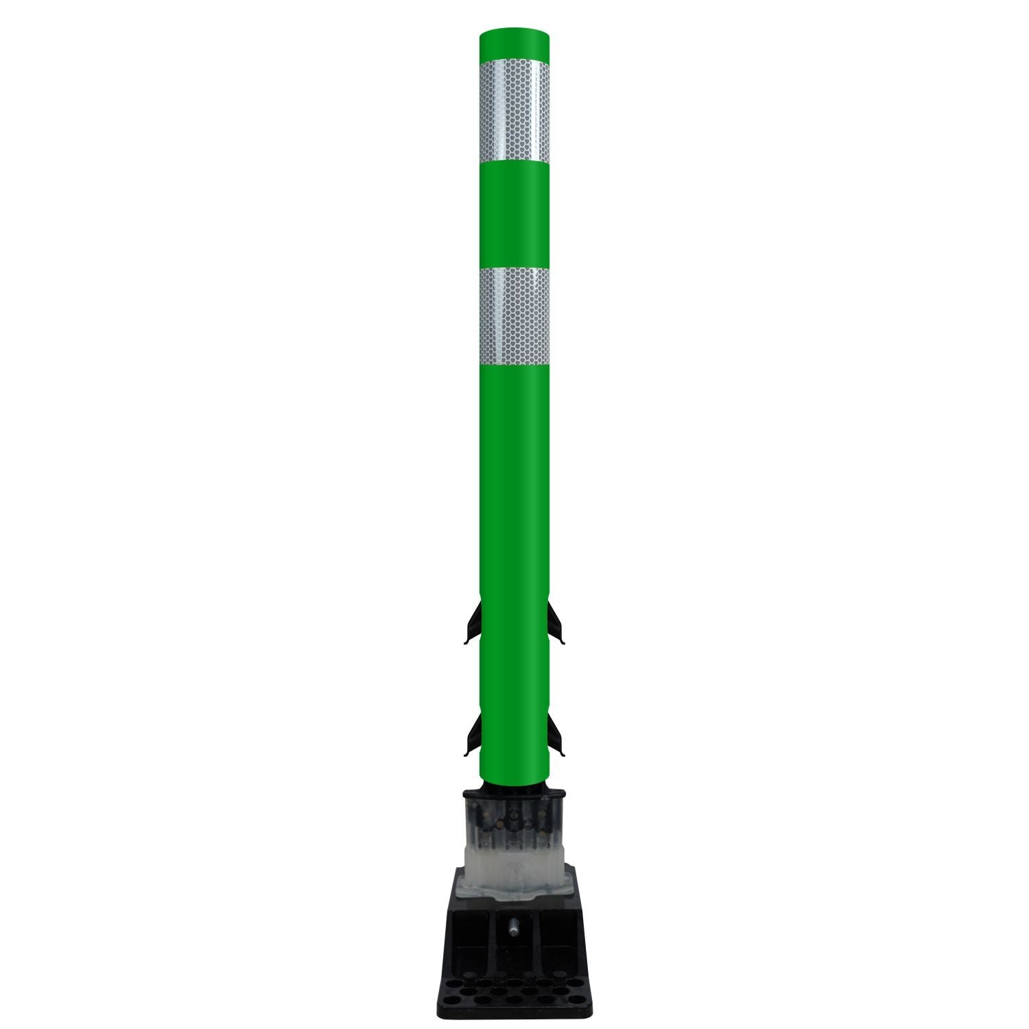 FlexStake Center Line Surface Mount Delineator – Green Post