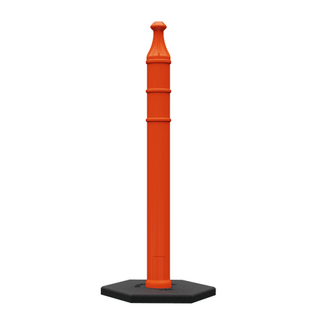 Grip Top 42" Delineator - Crowd Control Warehouse