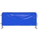 Heavy Duty Barricade Jacket Covers - Angry Bull Barricades - Crowd Control Warehouse