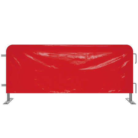 Heavy Duty Barricade Jacket Covers - Angry Bull Barricades - Crowd Control Warehouse