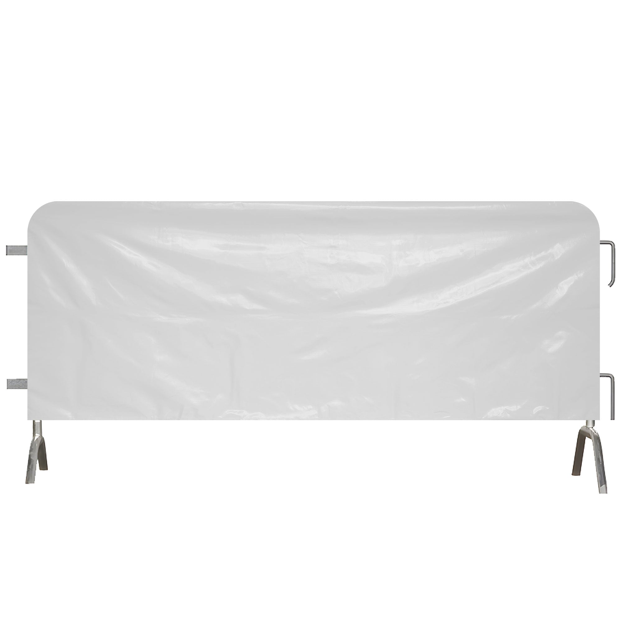 Heavy Duty Barricade Jacket Covers - Angry Bull Barricades - Crowd Control Warehouse
