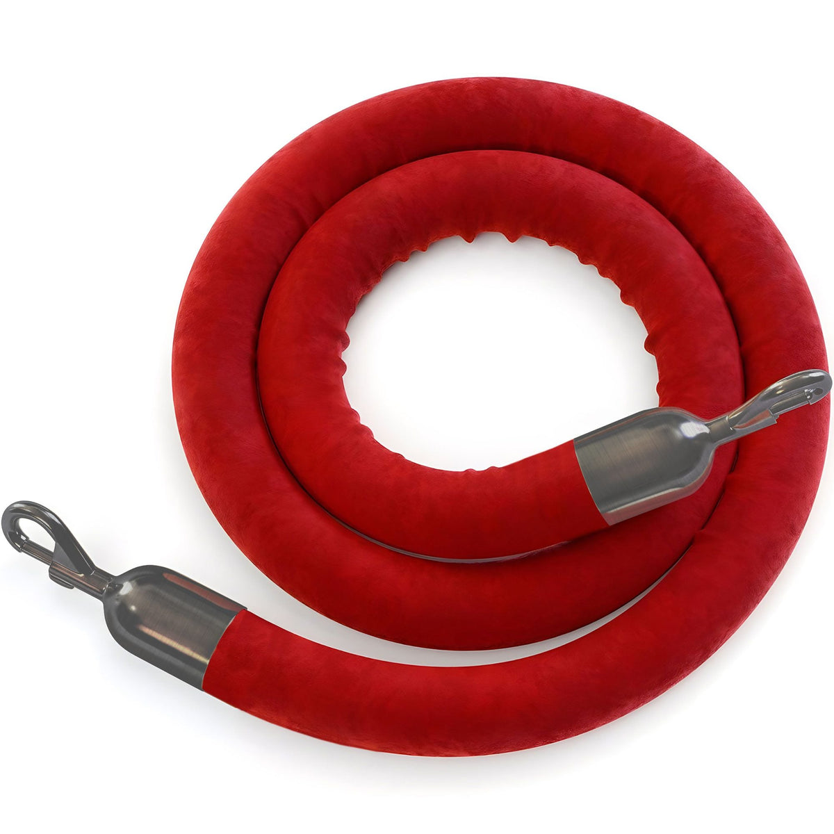 Heavy Duty Velvet Stanchion Ropes, Standard Colors - Montour Line - Crowd Control Warehouse