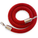 Heavy Duty Velvet Stanchion Ropes, Standard Colors - Montour Line - Crowd Control Warehouse