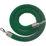 Heavy Duty Velvet Stanchion Ropes, Standard Colors - Montour Line - Crowd Control Warehouse