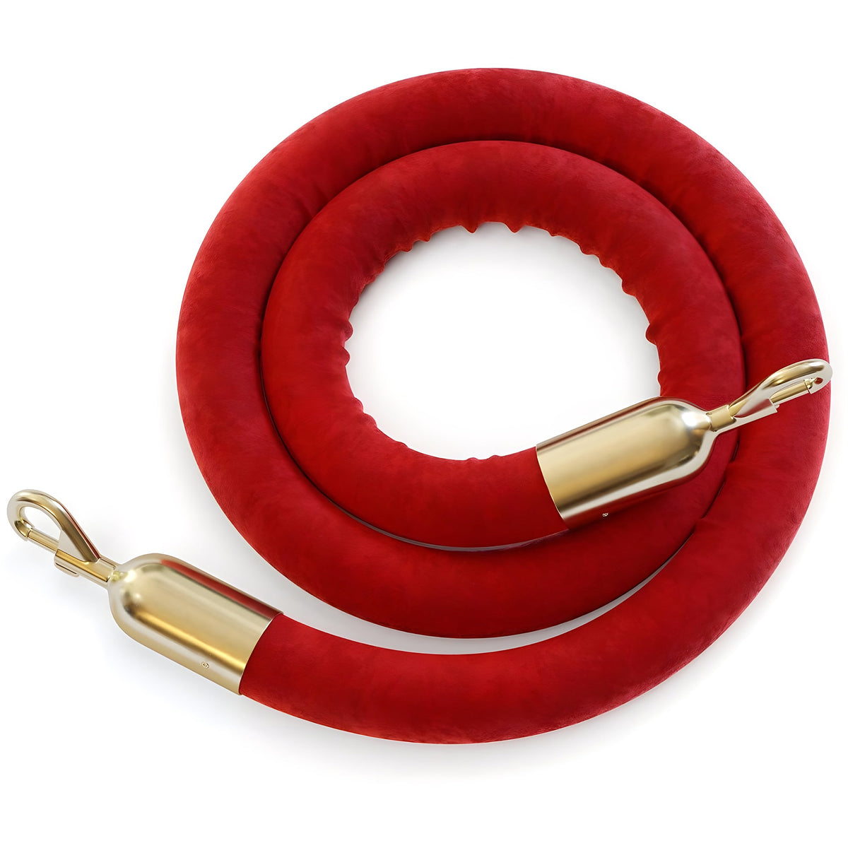 Heavy Duty Velvet Stanchion Ropes, Standard Colors - Montour Line - Crowd Control Warehouse
