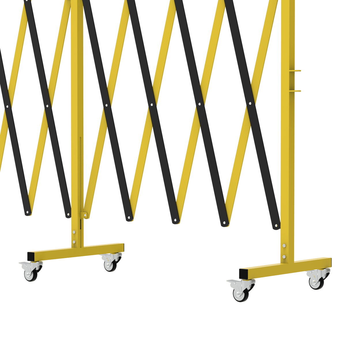 Metal Expandable Barricade, 16 Ft. and 11 Ft - Trafford Industrial - Crowd Control Warehouse