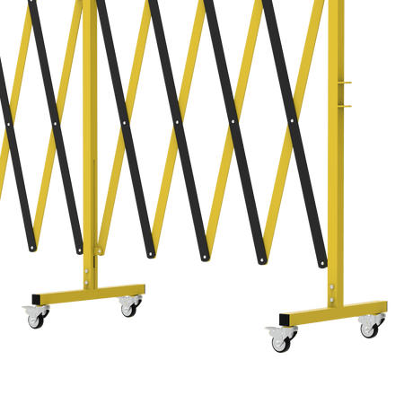 Metal Expandable Barricade, 16 Ft. and 11 Ft - Trafford Industrial - Crowd Control Warehouse