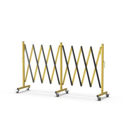 Metal Expandable Barricade, 16 Ft. and 11 Ft - Trafford Industrial - Crowd Control Warehouse