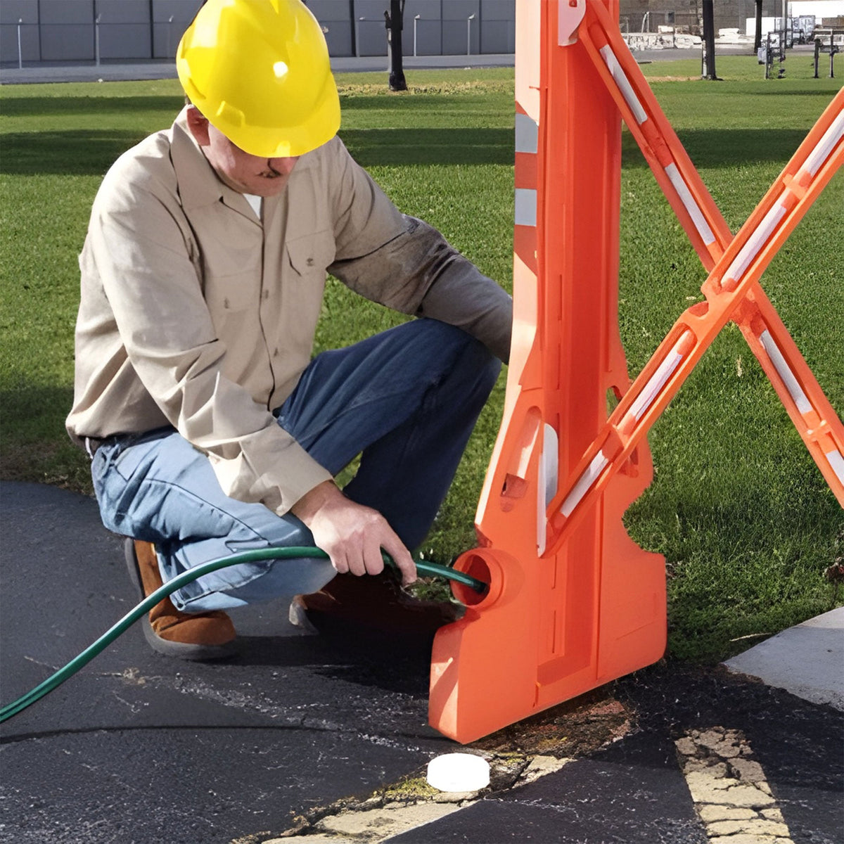 Multi - Gate Plastic Expandable Barricade Kit - Crowd Control Warehouse