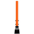 FlexStake Center Line Surface Mount Base Traffic Delineator - Orange Tubular Post with Reflective Options