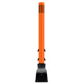 FlexStake Center Line Surface Mount Base Traffic Delineator - Orange Tubular Post with Reflective Options
