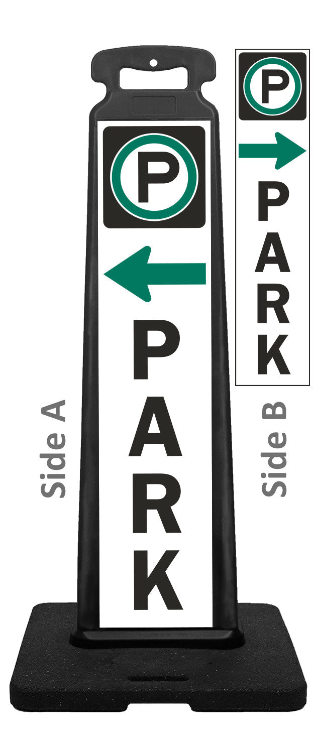 Parking Vertical Panel Sign - Crowd Control Warehouse