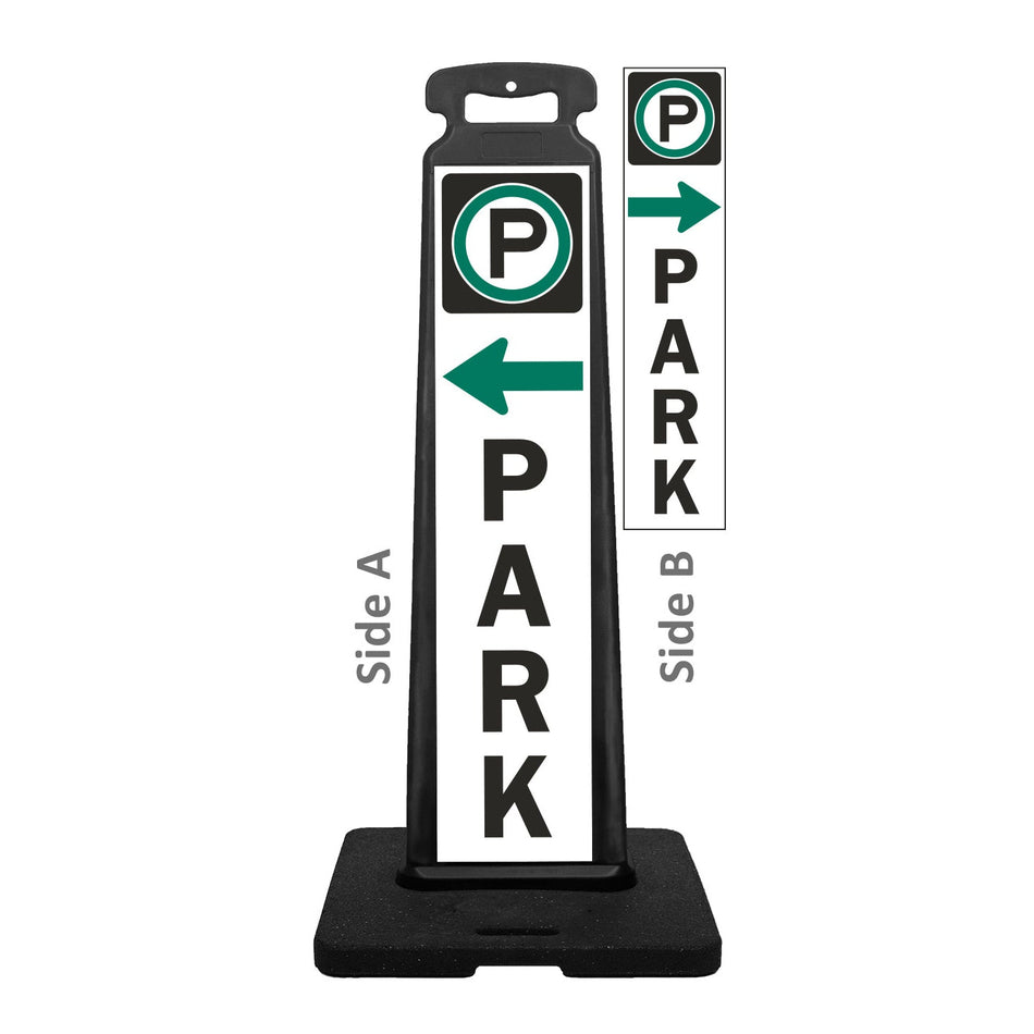 Parking Vertical Panel Sign - Crowd Control Warehouse