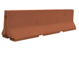 Plain Concrete Jersey Barrier - Interlocking End - Crowd Control Warehouse