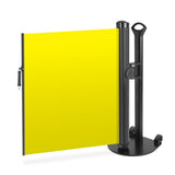 Plain Single and Dual Mobile Retractable Safety Barrier - Crowd Control Warehouse