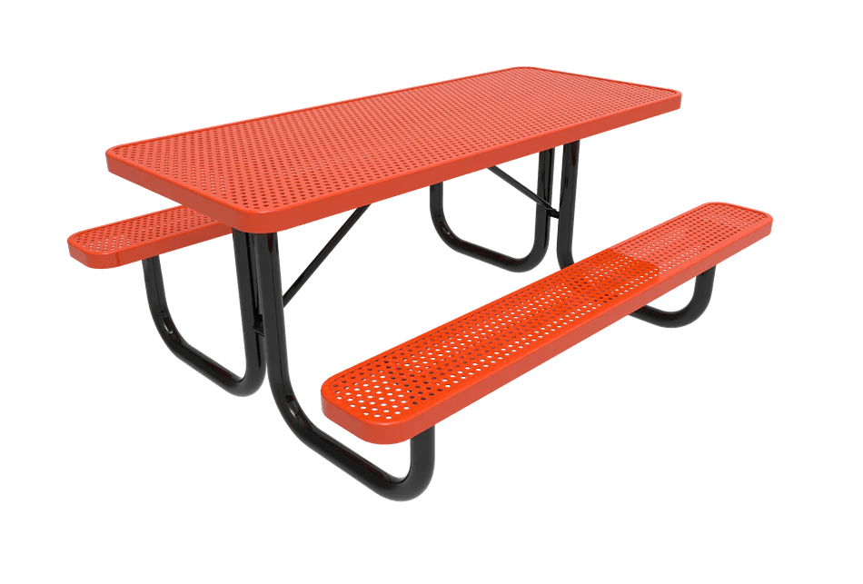 Rectangular Portable Table - Diamond Pattern - Crowd Control Warehouse