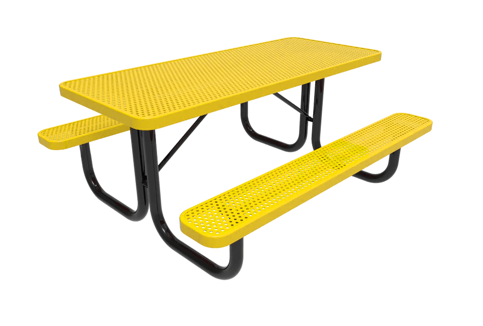 Rectangular Portable Table - Diamond Pattern - Crowd Control Warehouse