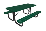 Rectangular Portable Table - Diamond Pattern - Crowd Control Warehouse