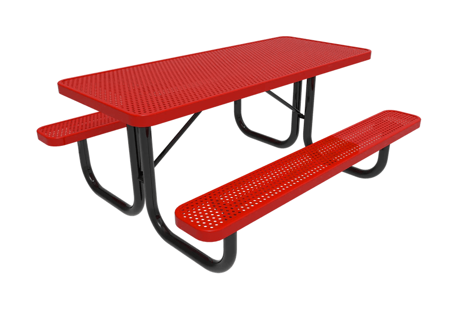 Rectangular Portable Table - Diamond Pattern - Crowd Control Warehouse