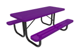 Rectangular Portable Table - Diamond Pattern - Crowd Control Warehouse