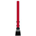 FlexStake Center Line Surface Mount Base Traffic Delineator - Red Tubular Post with Reflective Options