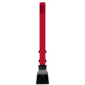 FlexStake Center Line Surface Mount Base Traffic Delineator - Red Tubular Post with Reflective Options