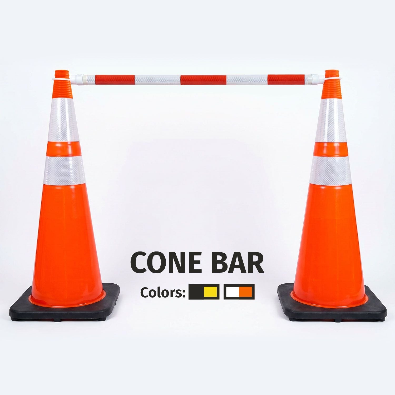 Retractable Traffic Cone Bar - Crowd Control Warehouse