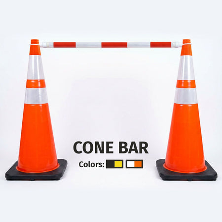 Retractable Traffic Cone Bar - Crowd Control Warehouse