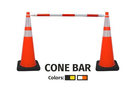 Retractable Traffic Cone Bar - Crowd Control Warehouse
