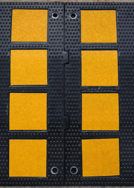 Rubber Speed Bump - Crowd Control Warehouse