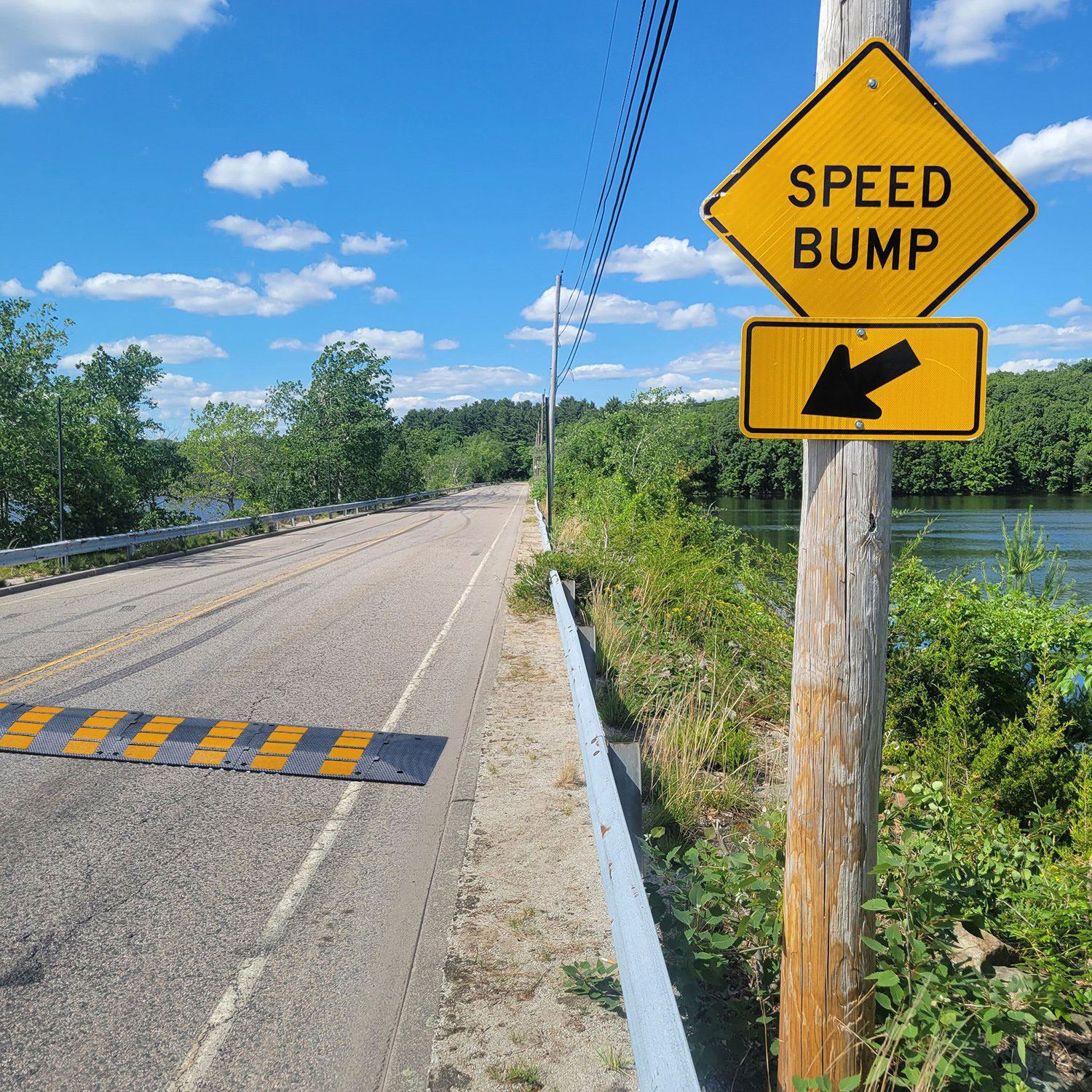 Rubber Speed Bump - Crowd Control Warehouse