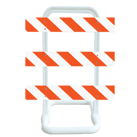 Sentinel Type III Plastic Traffic Barricade - Crowd Control Warehouse