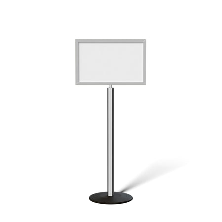 Sign Stand with Flat Base, 14"x22" - Crowd Control Warehouse