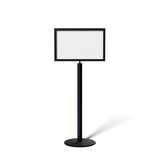 Sign Stand with Flat Base, 14"x22" - Crowd Control Warehouse