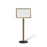 Sign Stand with Flat Base, 14"x22" - Crowd Control Warehouse