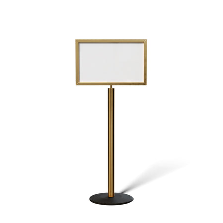 Sign Stand with Flat Base, 14"x22" - Crowd Control Warehouse
