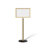 Sign Stand with Flat Base, 14"x22" - Crowd Control Warehouse