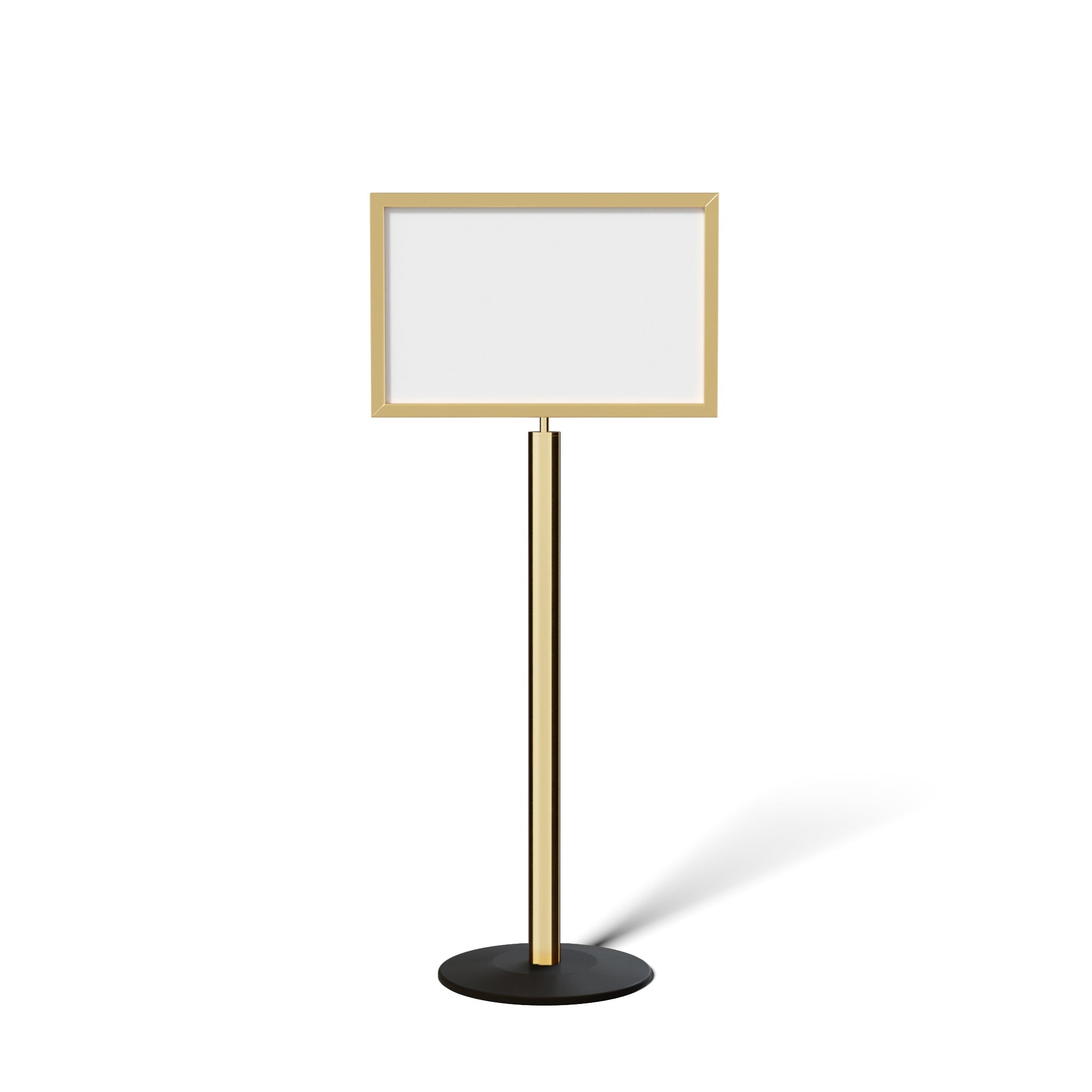 Sign Stand with Flat Base, 14"x22" - Crowd Control Warehouse