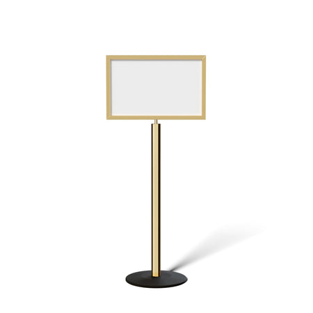 Sign Stand with Flat Base, 14"x22" - Crowd Control Warehouse