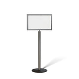Sign Stand with Flat Base, 14"x22" - Crowd Control Warehouse