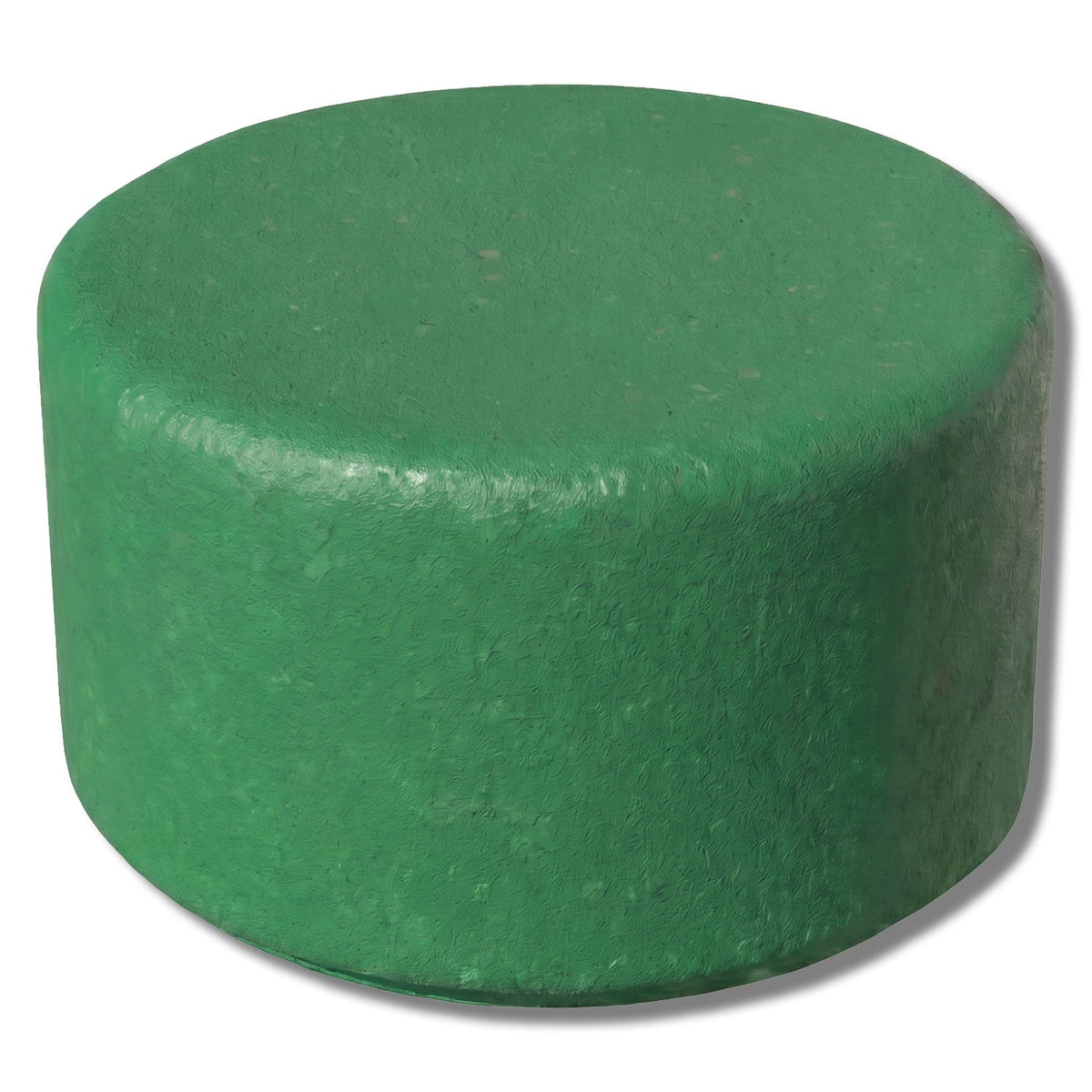 Simplistic Modern Circle Concrete Backless Park Bench - 25 in. Diameter - Crowd Control Warehouse