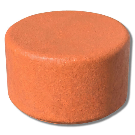 Simplistic Modern Circle Concrete Backless Park Bench - 25 in. Diameter - Crowd Control Warehouse