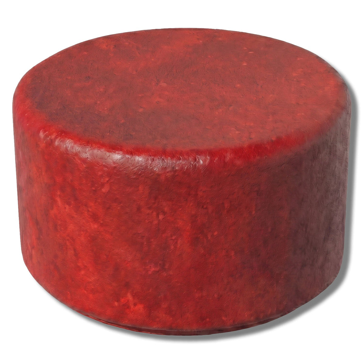 Simplistic Modern Circle Concrete Backless Park Bench - 25 in. Diameter - Crowd Control Warehouse
