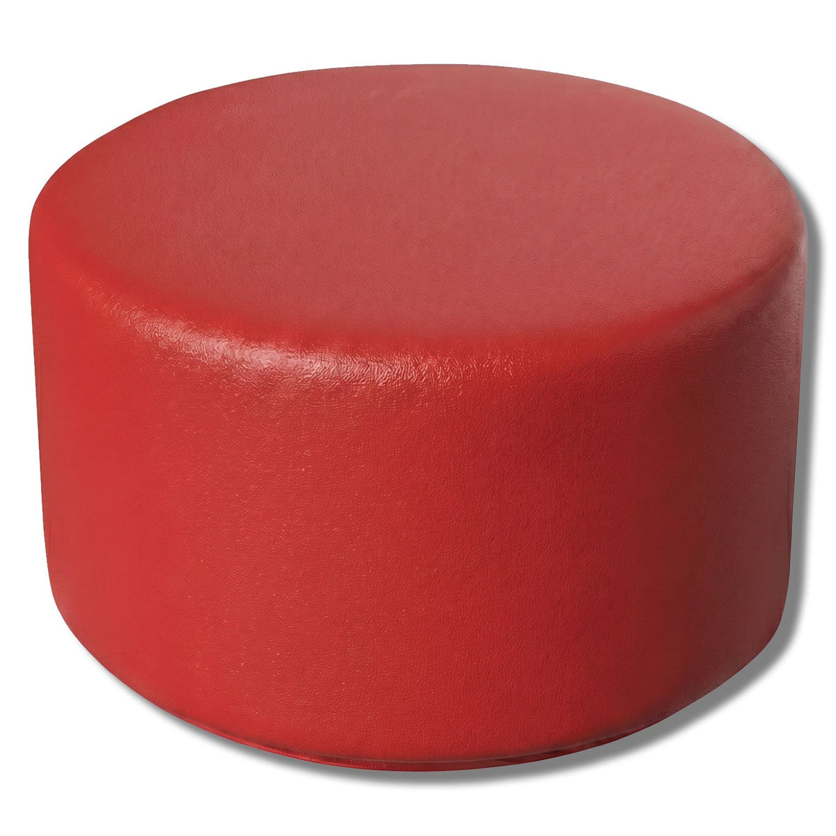 Simplistic Modern Circle Plastic Backless Park Bench - 25 in. Diameter - Crowd Control Warehouse