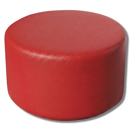 Simplistic Modern Circle Plastic Backless Park Bench - 25 in. Diameter - Crowd Control Warehouse
