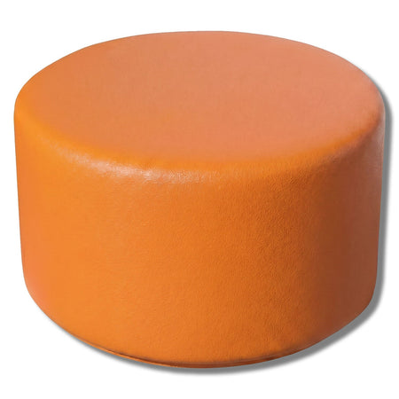 Simplistic Modern Circle Plastic Backless Park Bench - 25 in. Diameter - Crowd Control Warehouse