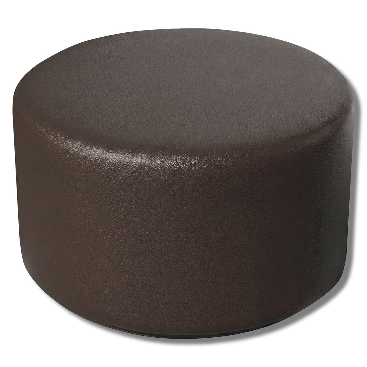 Simplistic Modern Circle Plastic Backless Park Bench - 25 in. Diameter - Crowd Control Warehouse