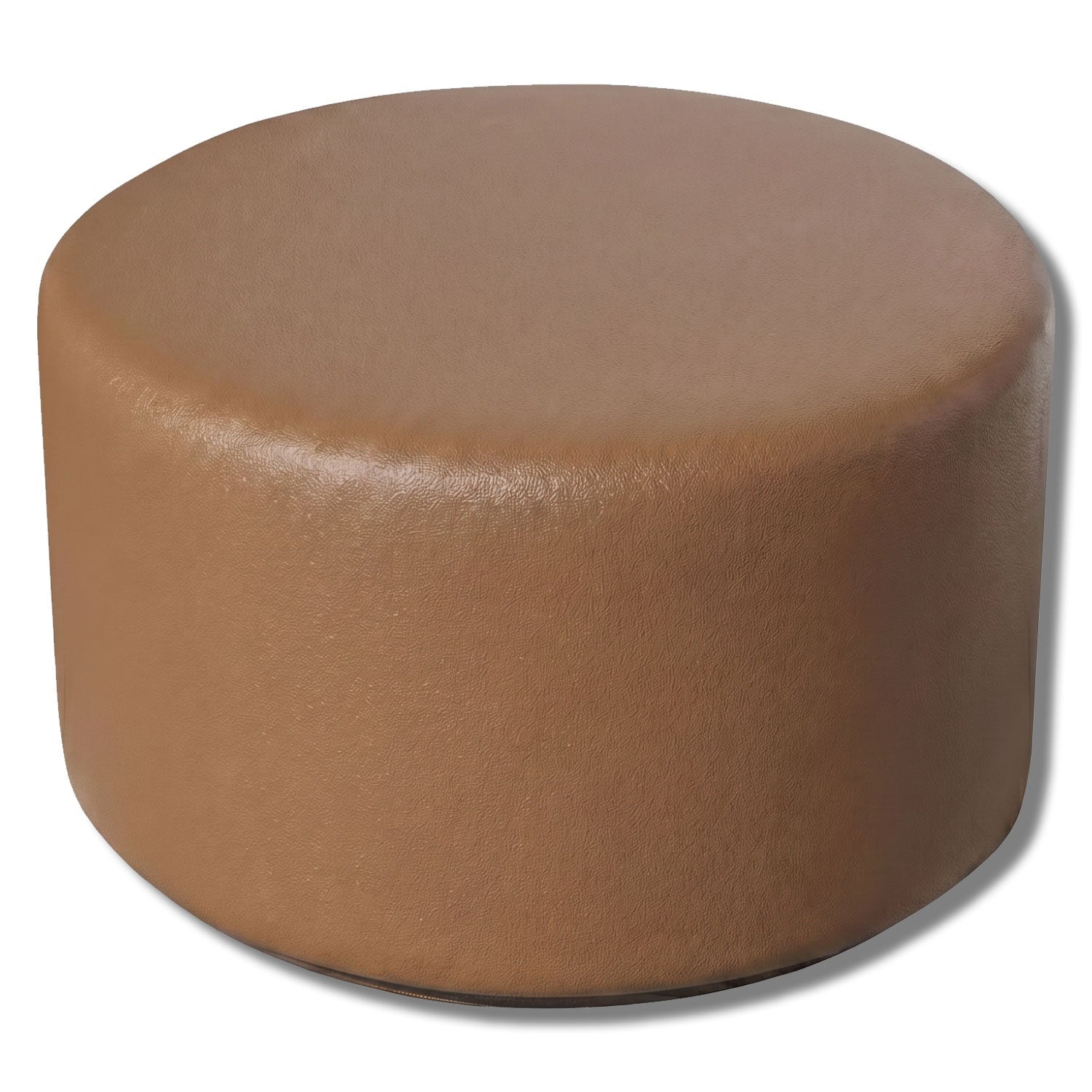 Simplistic Modern Circle Plastic Backless Park Bench - 25 in. Diameter - Crowd Control Warehouse