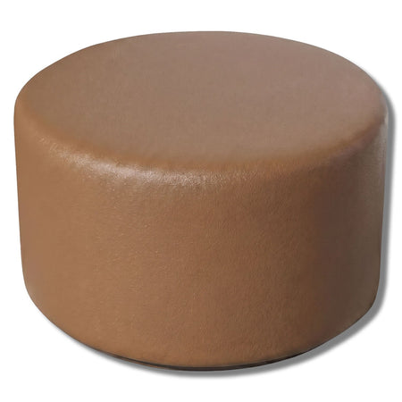 Simplistic Modern Circle Plastic Backless Park Bench - 25 in. Diameter - Crowd Control Warehouse