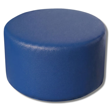 Simplistic Modern Circle Plastic Backless Park Bench - 25 in. Diameter - Crowd Control Warehouse